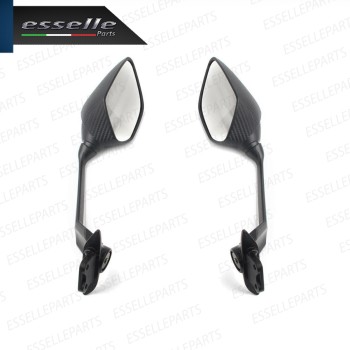 Coppia Specchietti Retrovisori Carbon Look per Yamaha T-MAX 530