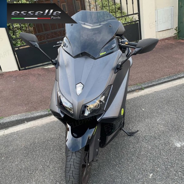 Coppia Specchietti Retrovisori Carbon Look per Yamaha T-MAX 530