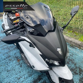 Coppia Specchietti Retrovisori Carbon Look per Yamaha T-MAX 530