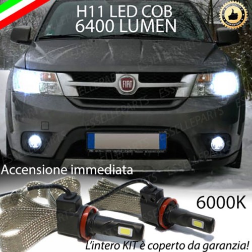 Kit Full LED Anabbaglianti H11 6400 LUMEN FIAT FREEMONT