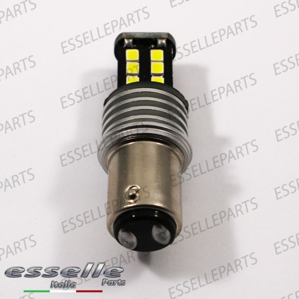 Lampada SINGOLA BAY15D 15 LED Canbus 6000K Bianco Ghiaccio