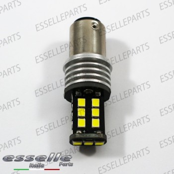 Lampada SINGOLA BAY15D 15 LED Canbus 6000K Bianco Ghiaccio