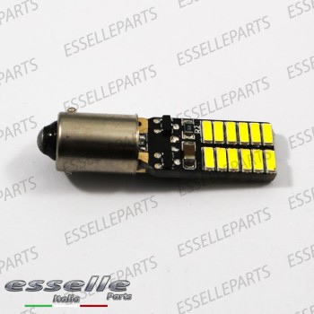 Lampada SINGOLA H21W 24 LED Canbus 6000K Bianco Ghiaccio