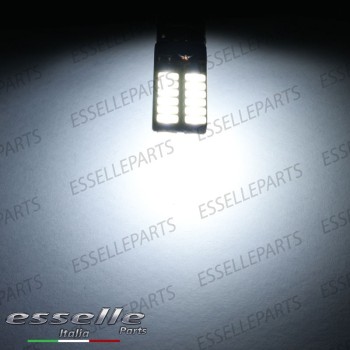 Lampada SINGOLA H21W 24 LED Canbus 6000K Bianco Ghiaccio