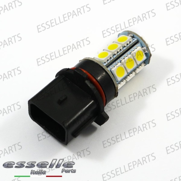 Lampada SINGOLA P13W 18 LED 5050 Canbus 6000K bianco ghiaccio