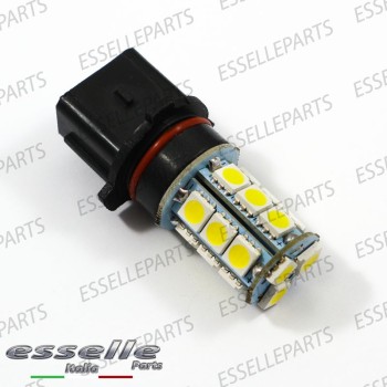 Lampada SINGOLA P13W 18 LED 5050 Canbus 6000K bianco ghiaccio