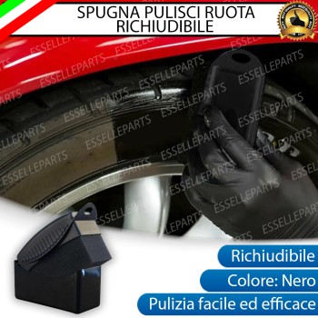 SPUGNA PULISCI RUOTA RICHIUDIBILE CON MANICO ERGONOMICO PER NERO GOMME SPUGNA PULISCI RUOTA RICHIUDIBILE CON MANICO ERGONOMICO PER NERO GOMME