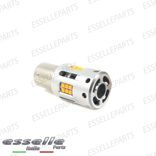 Lampada SINGOLA P21W 24 LED Canbus 3.0 luce arancione / ambra