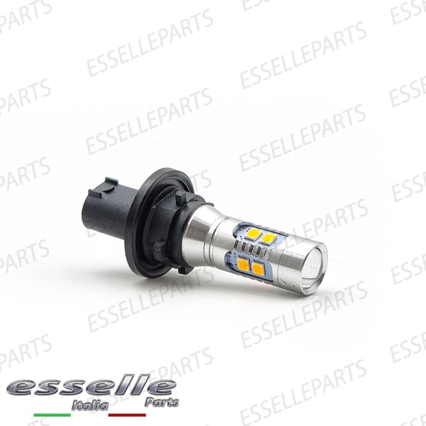 Lampada SINGOLA PH24WY 10 LED Canbus luce arancione / ambra