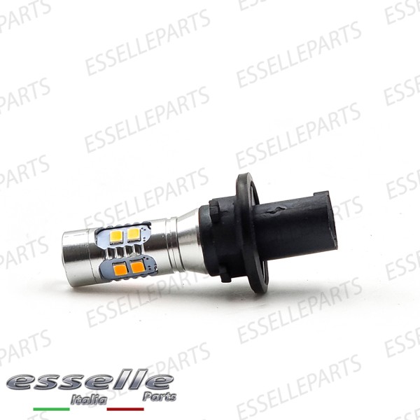 Lampada SINGOLA PH24WY 10 LED Canbus luce arancione / ambra