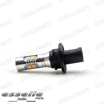 Lampada SINGOLA PH24WY 10 LED Canbus luce arancione / ambra