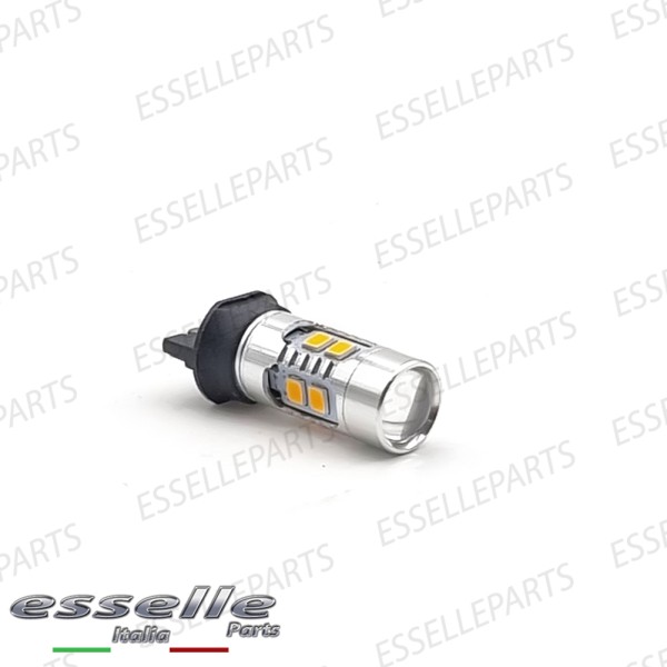 Lampada SINGOLA Frecce PWY24W 10 LED Canbus luce arancione / ambra