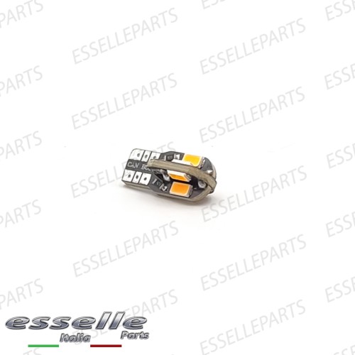 Lampada SINGOLA T10 WY5W da 8 LED Canbus Per Frecce