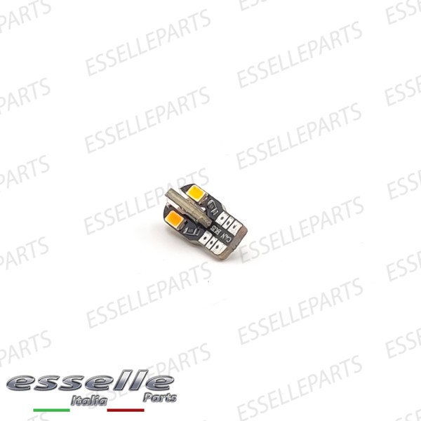 Lampada SINGOLA T10 WY5W da 8 LED Canbus Per Frecce