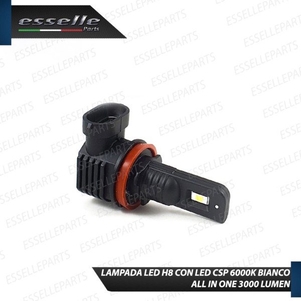 Lampada H8 LED per BUELL 1125 CR Canbus 6000K Bianco