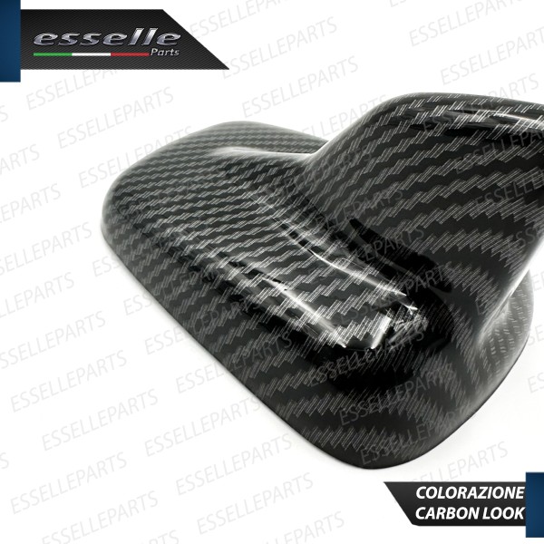 Cover Antenna Pinna Squalo Adesiva in Carbon Look per AUDI Q7 MK2 II 4M