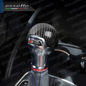 Cover Pomello Cambio automatico in Carbon Look per AUDI A3 8V Cover Pomello Cambio automatico in Carbon Look per AUDI A3 8V