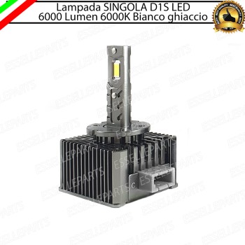 Lampada SINGOLA D1S Led Da Xenon A Led 6000 Lumen 6000K