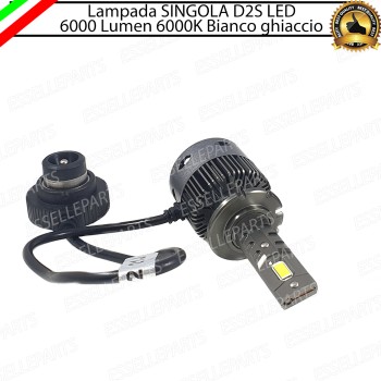 Lampada SINGOLA D2S Led Da Xenon a LED 6000 Lumen 6000K