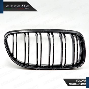Griglia Mascherina Calandra Bmw Serie 3 E90 E91 Restyling Nero Lucido Stile M