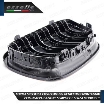Griglia Mascherina Calandra Bmw Serie 3 E90 E91 Restyling Nero Lucido Stile M