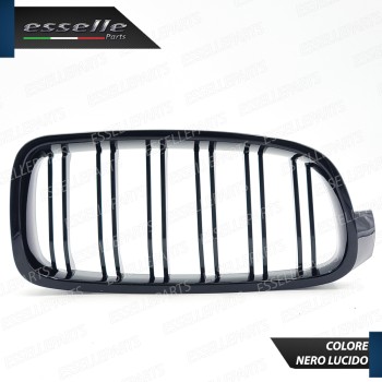 Griglia Mascherina Calandra Bmw Serie 3 F30 F31 Nero Lucido Stile M