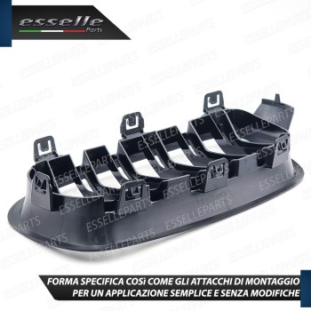 Griglia Mascherina Calandra Bmw Serie 3 F30 F31 Nero Lucido Stile M