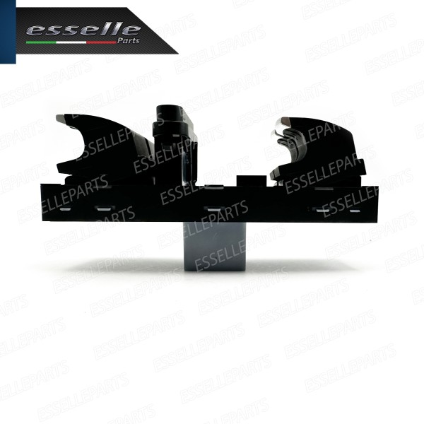 INTERRUTTORE ALZACRISTALLI LATO GUIDATORE NERO / CROMO PER VW POLO 6R 6C1 DAL 2014