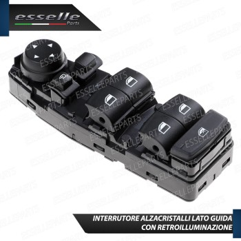 INTERRUTTORE ALZACRISTALLI LATO GUIDATORE PER BMW SERIE 5 F07