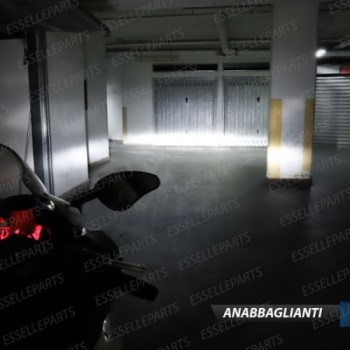 Kit Full LED Lampada H4 9000 Lumen Anabbaglianti per SUZUKI Burgman AN 400  (2012-2016) Lux