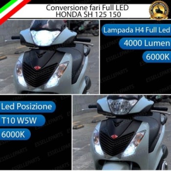 Conversione Fari Full LED ULTRA COMPATTA per HONDA SH 125 2009-2012 i Conversione Fari Full LED ULTRA COMPATTA per HONDA SH 125 2009-2012 i