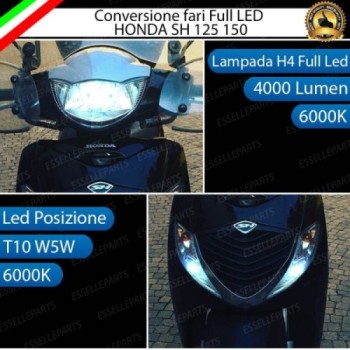 Conversione Fari Full LED ULTRA COMPATTA per HONDA SH 125 2005-2008 i Conversione Fari Full LED ULTRA COMPATTA per HONDA SH 125 2005-2008 i