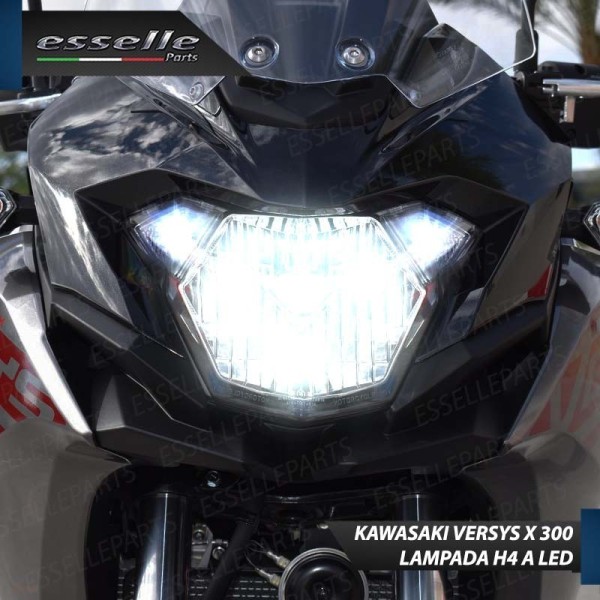 Conversione Fari Full LED ULTRA COMPATTA per KAWASAKI Versys-X 300 2020 Adventure
