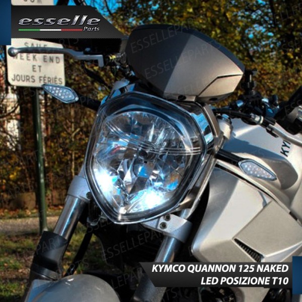 Conversione Fari Full LED ULTRA COMPATTA per KYMCO Quannon 125 2010-2017 Naked