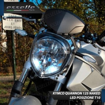 Conversione Fari Full LED ULTRA COMPATTA per KYMCO Quannon 125 2010-2017 Naked
