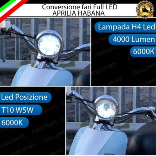 Conversione Full LED per APRILIA Habana (125) (1999-2001) Custom