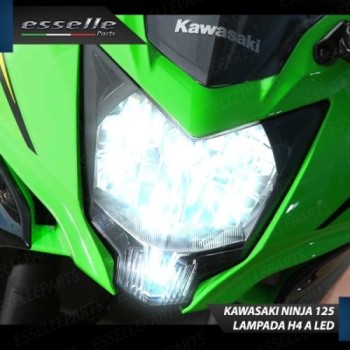 Conversione Fari Full LED ULTRA COMPATTA per KAWASAKI Ninja 125 2021