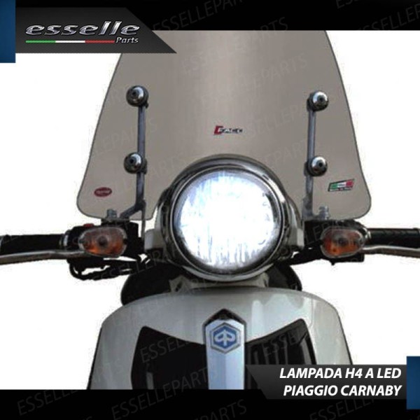 Conversione Fari Full LED ULTRA COMPATTA per PIAGGIO Carnaby 300 2008-2013 Cruiser