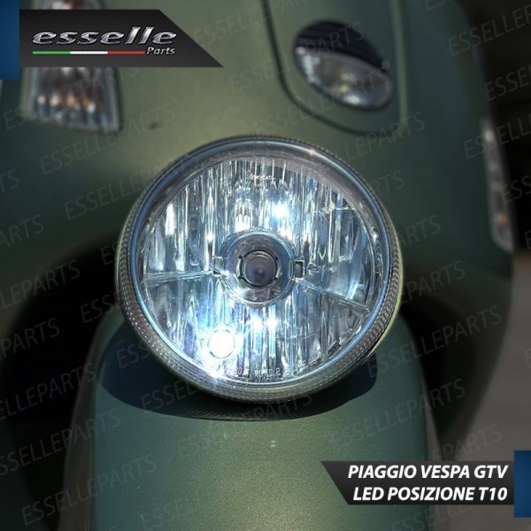 Conversione Fari Full LED ULTRA COMPATTA per VESPA GTV 300 2011-2014 Vie della Moda