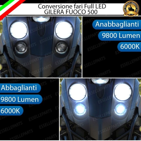 Conversione Fari Full LED GILERA FUOCO