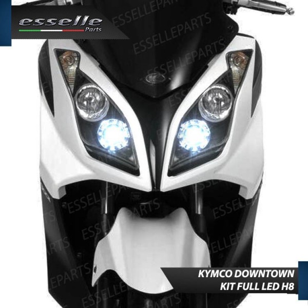 Conversione Fari Full LED Kymco Downtown 125i 6000K Canbus