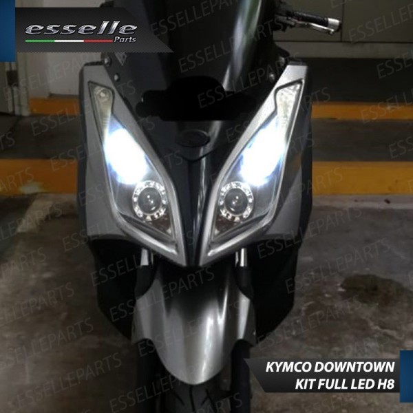 Conversione Fari Full LED ULTRA COMPATTA per KYMCO Downtown 125i 2009-2017