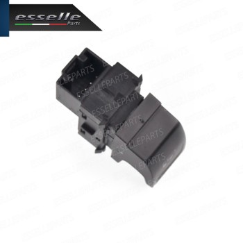 PULSANTE ALZACRISTALLI VETRI NERO / CROMO PER SKODA FABIA 3 RESTYLING