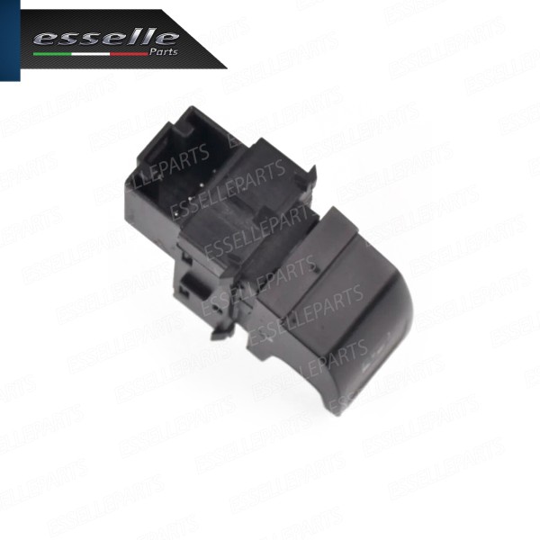 PULSANTE ALZACRISTALLI VETRI NERO / CROMO PER SKODA OCTAVIA 3 5E PRE-RESTYLING