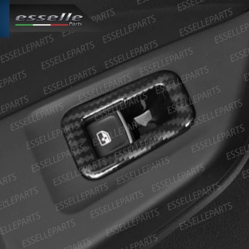 PULSANTE ALZACRISTALLI VETRI NERO / CROMO PER VOLKSWAGEN T-ROC RESTYLING