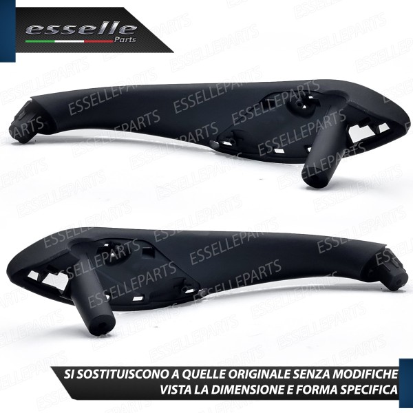 Maniglie Interne Bmw Serie 3 F30 F31 Anteriori Lato Guida Lato Passeggero Nero
