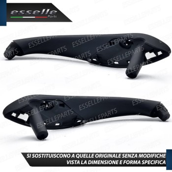 Maniglie Interne Bmw Serie 3 F30 F31 Anteriori Lato Guida Lato Passeggero Nero
