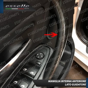 Maniglie Interne Bmw Serie 3 GT F34 Anteriori Lato Guida Lato Passeggero Nero