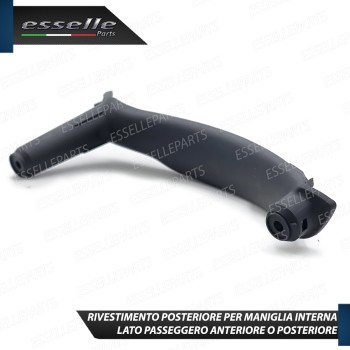 Maniglia Interna Bmw X6 E71 Anteriore O Posteriore Lato Passeggero Nero Soft Touch