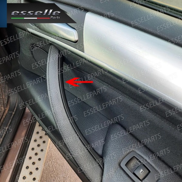 Maniglia Interna Bmw X6 E71 Anteriore O Posteriore Lato Passeggero Nero Soft Touch